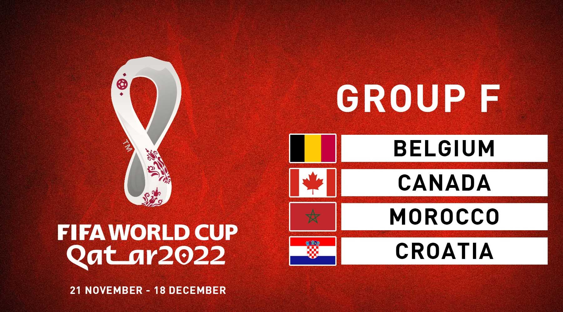 گروه F در جام جهانی 2022 قطر