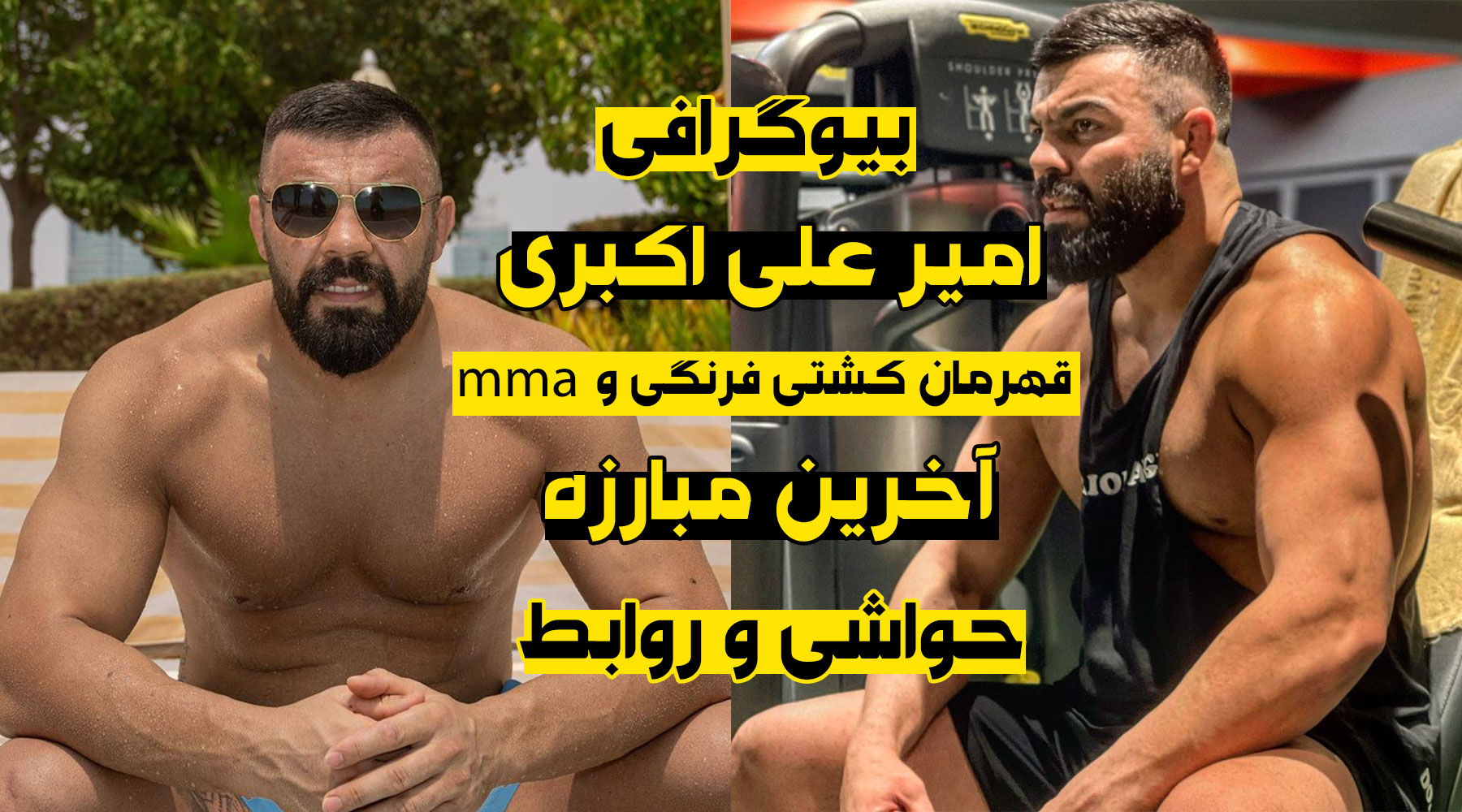 بیوگرافی امیر علی اکبری قهرمان کشتی فرنگی و mma، حواشی و آخرین مبارزه